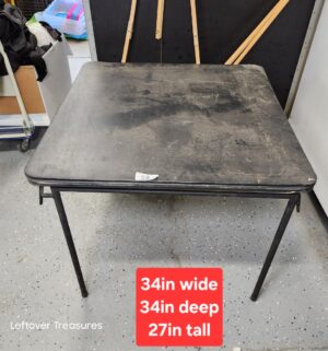 M58- card table