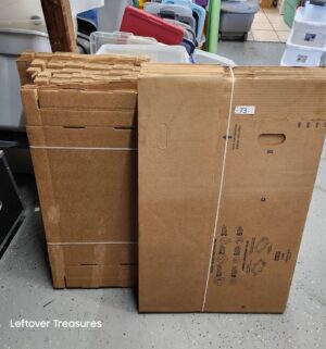 M73- uline office boxes w/ toppers