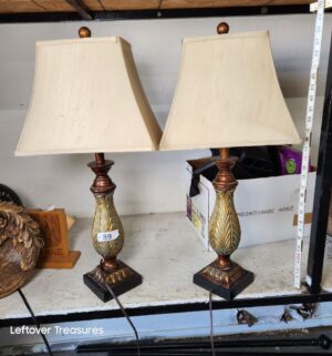 M89- Pair of Table Lamps