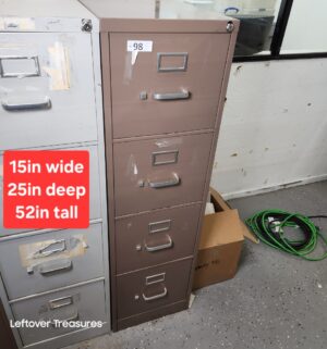 M98- letter size file cabinet