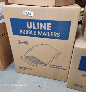 M124- uline bubble mailers 9x14
