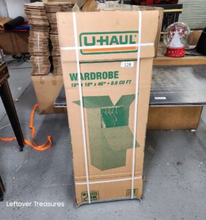 M128- uhaul wardrobe box