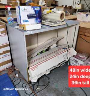 M135- Large Cabinet. No contents