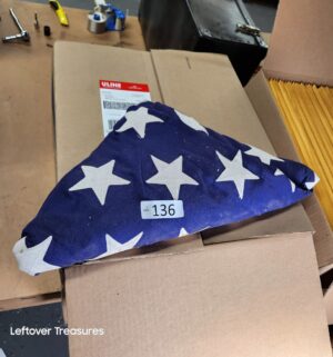 M136- United States flag. Unknown origin
