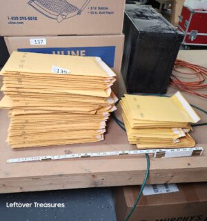 M139- loose bubble mailers