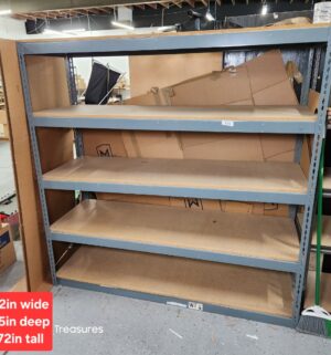 M155- Heavy Duty Bulk Storage Rack. 6ft x 6ft