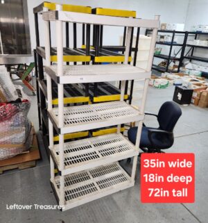 M99- 6ft Tall Shelving Unit. Great Shape