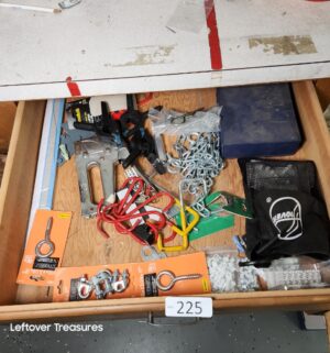 M225- hardware in drawer