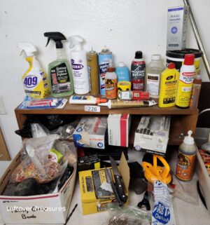M226- various household products, hardware