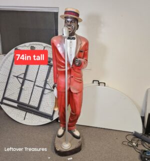 M240- Louis Armstrong Life Size Statue Prop