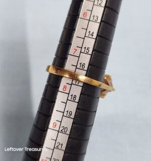 p107- clear stone Fashion Ring - Image 3