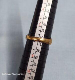 p108- yellow stone Fashion Ring - Image 3