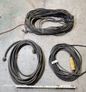 n25- Extension cords. 30, 50, 100ft