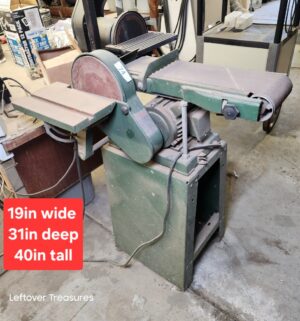 n74- Central Machinery 6in & 9in Disc Sander