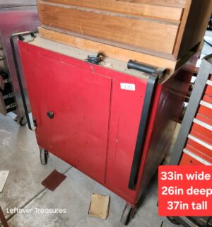 n130- vintage Snap-on Pit Wagon toolbox