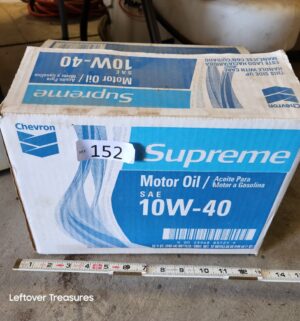 n152- Chevron Supreme SAE 10w-40 Full Case