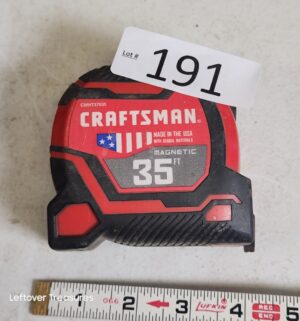 n191- Craftsman 35ft Tape Measure