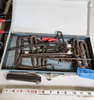 n241- vintage T-bar Allen wrenches