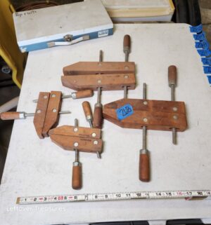n268- Jorgensen adjustable handscrew clamps