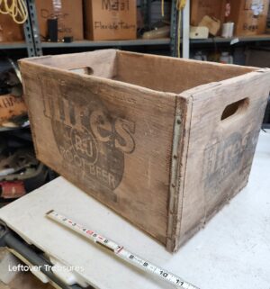 n304- Vintage Hires RJ Root Beer Crate - Image 3