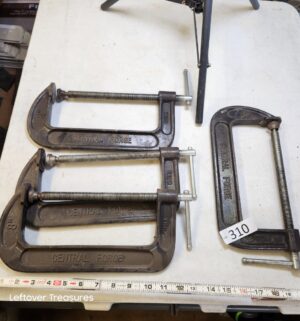 n310- central forge 8in c clamps