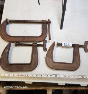 n313- large c clamps
