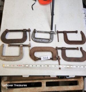 n314- 6 c clamps