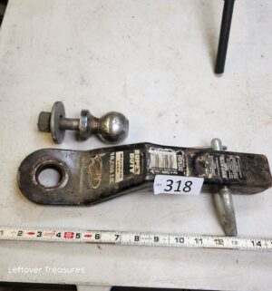 n318- receiver insert with 2in ball