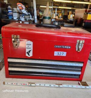 n327- Red Craftsman Tool Box