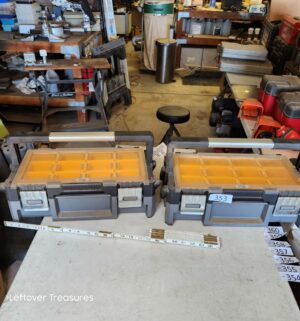 n353- Keter Cantilever 18-Compartment Small Parts Organizers