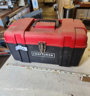 n366- Large Craftsman Tool Box w/ Key Stock Metal - Image 4