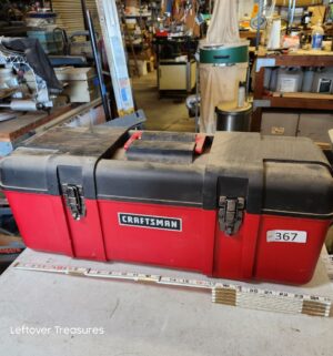 n367- Large Craftsman Tool box w/ large bolts - Image 4