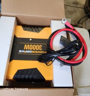 n368- PowerDrive 3000W Bluetooth Power Inverter. Looks Un-Used! - Image 3