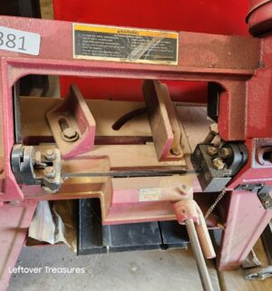 n381- Central Machinery Horizontal/Vertical Metal Cutting Bandsaw - Image 3