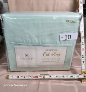 o10- Sweet Home Cal King 1500 thread count sheet set