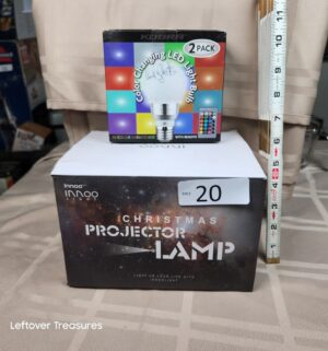 o20- christmas projector lamp, color bulb
