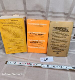 o45- Don Quixote. Clockwork Orange. Star Wars Paperback books - Image 2