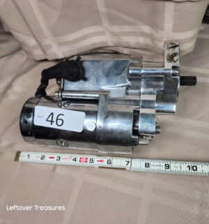 o46- Terry chrome-plated high-torque starter motor - Image 1