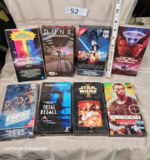 o52- Vintage VHS Collection - Image 1