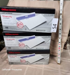 o54- Office Depot Envelopes