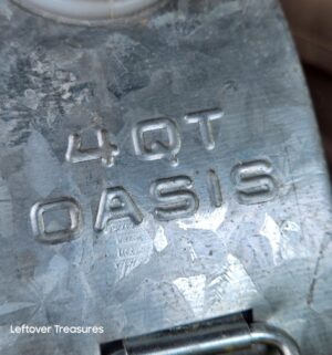 o55- vintage Oasis 4-quart canteen - Image 2