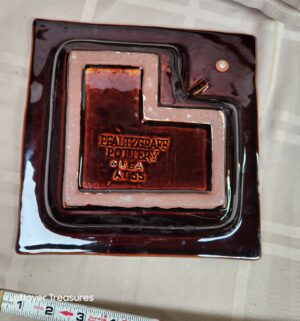 o63- Pfaltzgraff ceramic ashtray - Image 2