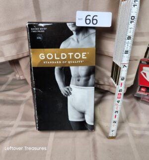 o66- Gold Toe Briefs XXL - Image 1