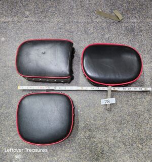 o78- aftermarket passenger sissy bar backrest pads - Image 1