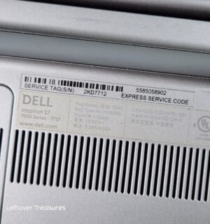 o80- Dell Inspiron 17 Windows 8. Intel i7. No code, no cord, condition unknown - Image 4