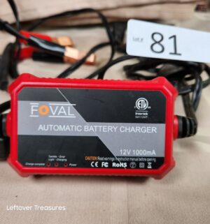 o81- Foval Automatic Battery Charger - Image 2
