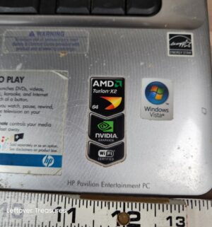 o103- HP Pavilion dv6700. no cord, no code. Condition unknown - Image 2