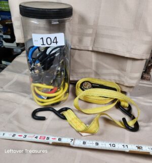 o104- tie down cords, straps - Image 1