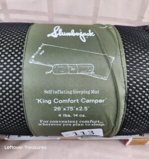 o113- Slumberjack king comfort camper - Image 1