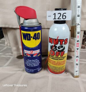 o126- WD40. nuts off. Full - Image 1